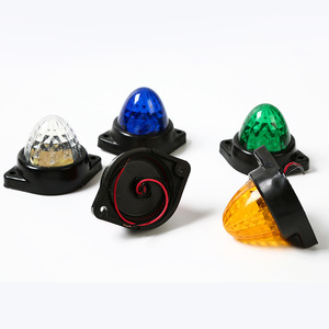 Offre Spéciale 12-24V Heavy Duty Forme Ronde Pastèque Clair LED <span class=keywords><strong>Feux</strong></span> <span class=keywords><strong>de</strong></span> Position Latéraux Nouvelle Condition Feu <span class=keywords><strong>de</strong></span> Dégagement Accessoires <span class=keywords><strong>De</strong></span> Voiture - Product Image 3