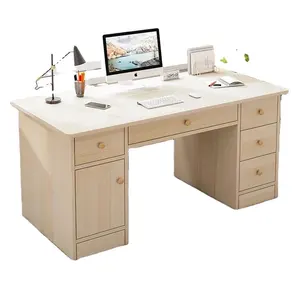 Modern simple desk bedroom TV cabinet storage cabinet integrated multifunctional Nordic telescopic Corner desk desk