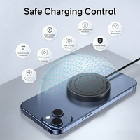 Chargeur Qi2.2 en alliage d'aluminium OEM 25W Station de charge sans fil magnétique rapide avec support de téléphone pour Apple Watch Compatible