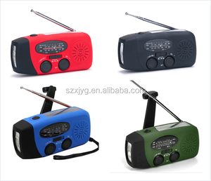 Khẩn Cấp Survival Năng Lượng Mặt Trời Mini Xách Tay Đài Phát Thanh Cầm Tay Tay Quay Máy Phát Điện Đèn Pin, Sạc Điện Thoại Thông Minh, Đọc Dẫn Đèn Đài Phát Thanh - Product Image 4