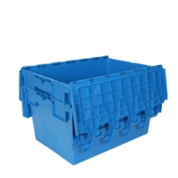 Boîtes de rangement en plastique polyvalentes et robustes, empilables, en PP, pour l'organisation des stocks de pièces et le rangement en conteneurs.
