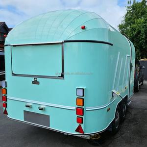 ขายรถขายอาหารเคลื่อนที่ขนาดเล็ก พร้อมอุปกรณ์ครบครันสำหรับขายไอศกรีม กาแฟ และอาหารอื่นๆ ใกล้ๆ - Product Image 4