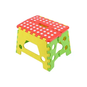 厂家供应优质产品折叠2步塑料脚厨房梯子折叠椅凳