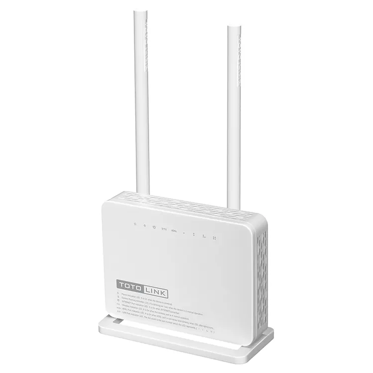 Stabiele Kwaliteit Totolink ND300 300Mbps Adsl Modem + Router Alles In Een Machine