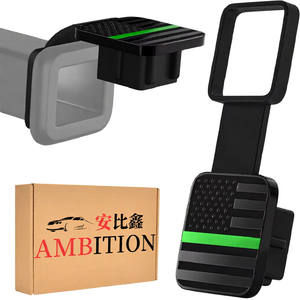 Cubierta para <span class=keywords><strong>Enganche</strong></span> de <span class=keywords><strong>Remolque</strong></span> AMBITION para Receptores de 2 Pulgadas - Protege las Cubiertas de <span class=keywords><strong>Enganche</strong></span> de <span class=keywords><strong>Remolque</strong></span> del Polvo, Agua, Barro y Nieve - Product Image 1