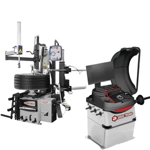 Équipement d'atelier économique : Démonte-pneus et équilibreuse de roues pour réparation de pneus, alimentation 220V, modèle JA-C10 - Product Image 1
