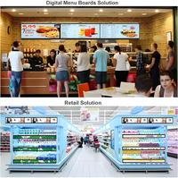 Pantalla LCD Ultra Ancha para Publicidad en Interiores, Señalización Digital Comercial para Centros Comerciales, Tiendas Minoristas y Ascensores