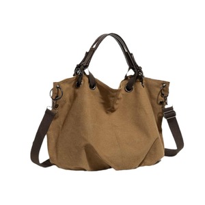 Trendy Japanese Retro Canvas <b>Bag</b> Large Capacity Multi-Function Crossbody <b>Tote</b> Zipper New Large Capacity Polyester <b>for</b> <b>Men</b> Women - Product Image 5