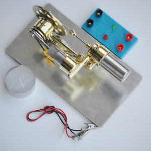 SCIEDU école physique laboratoire Instrument expérience scientifique et Kit d'enseignement <span class=keywords><strong>moteur</strong></span> <span class=keywords><strong>Stirling</strong></span> modèle de <span class=keywords><strong>moteur</strong></span> à vapeur - Product Image 4