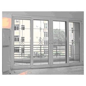 <span class=keywords><strong>Fenêtre</strong></span> coulissante horizontale en PVC à cadre blanc durable avec verre à revêtement Low-E pour appartement, protection imperméable et anti-UV - Product Image 2