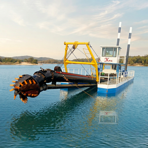 Draga de succión cortadora de arena de 8-20 pulgadas con motor diésel de China para ríos y mares - Product Image 1