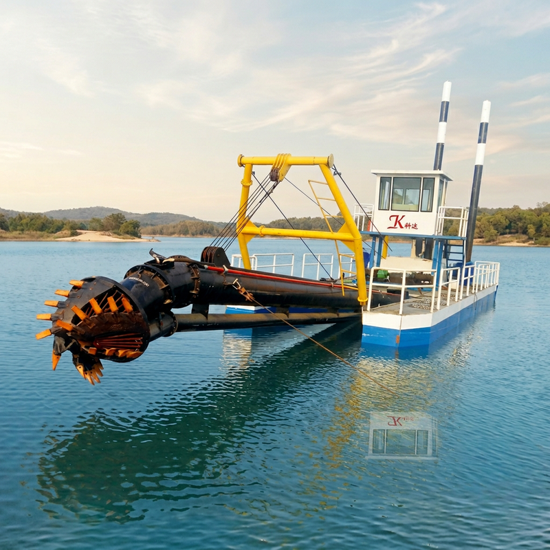 China Sand Suction Digging Boat Ship