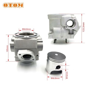 Kit de Cilindro para Motocicleta de 2 Tiempos, Bloque de Cilindro, Pistón, Junta, Anillo de Pistón para YAMAHA DT230 LONCIN MT250 GPX TSE250R - Product Image 2