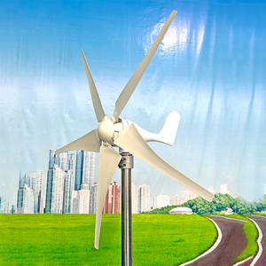 Generador Eólico de Cinco Aspas 400w 12/24v, Generador de Energía Gratuita con Volante, Energía Eólica Doméstica S Wind 400w - Product Image 4