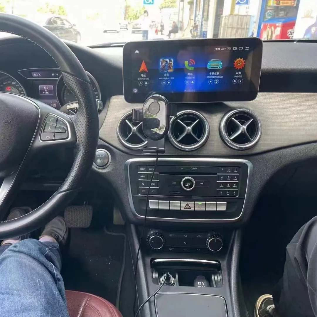10.25 "lettore Radio unità principale auto per Mercedes Benz A W176 CLA C117 GLA X156 2012-2020 GPS DVD navigazione Radio WiFi