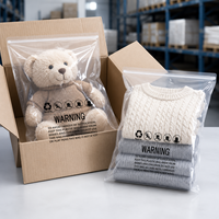 Sacs d'emballage jetables transparents en PE pour vêtements, économiseurs d'espace, avec double fermeture éclair et valve sous vide pour vêtements, chaussettes, chaussures, textiles, export