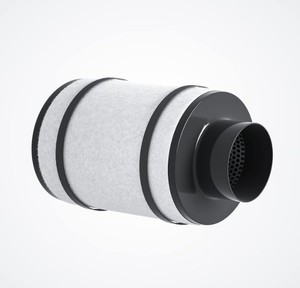 बगीचों और ग्रीनहाउसों के लिए 6-इंच हाइड्रोपोनिक कार्बन फ़िल्टर HEPA कोर घटकों के साथ नया 300 मिमी सक्रिय कार्बन एयर फ़िल्टर - Product Image 5