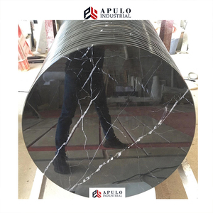 <span class=keywords><strong>Table</strong></span> stratifiée <span class=keywords><strong>de</strong></span> cuisine <span class=keywords><strong>en</strong></span> pierre <span class=keywords><strong>de</strong></span> Quartz, prix d'usine, petit rond naturel, noir blanc, carré, ovale, rectangulaire, marbre, <span class=keywords><strong>ardoise</strong></span> supérieure, salle à manger - Product Image 2