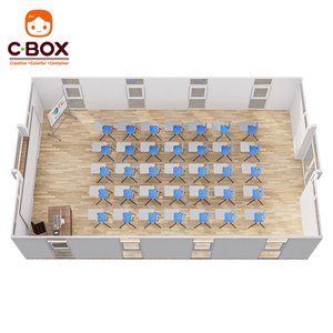 Caja Contenedor Prefabricada Expandible de 40 pies para Escuela Rural Temporal, Aula y Centro de Formación Profesional - Product Image 5