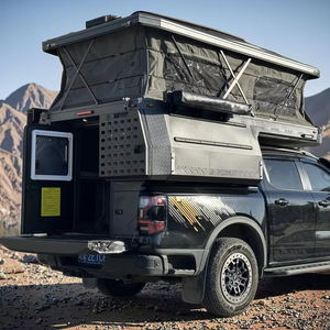 Caravana Plegable Impermeable de Aluminio, Ligera, Todoterreno 4x4, <span class=keywords><strong>Remolque</strong></span> de Viaje para Camioneta, para Campamentos al Aire Libre - Product Image 1