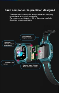 Q19 bambini ragazze ragazzi bambini SOS fotocamera GSM LBS GPS Tracker sveglia 2G smart watch <span class=keywords><strong>con</strong></span> telefoni cellulari sim card smartwatch - Product Image 6