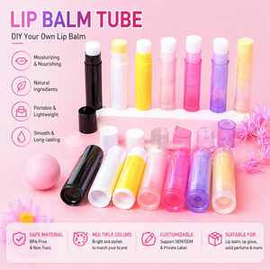<span class=keywords><strong>Protector</strong></span> Labial Vegano Orgánico <span class=keywords><strong>con</strong></span> FPS 15, Resistente al Agua, Etiqueta Privada, Humectante, OEM - Product Image 1
