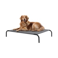 Star Pets Resin Wicker Erhöhtes Haustier bett Ortho pä discher Roboter Gelbes Dreieck Design Kostenlose Proben aus Schaum und Polyester