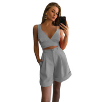 Produits tendances 2022, nouveautés, ensemble pantalon et short deux pièces, vêtements de créateur d'été, ensemble deux pièces, vêtements pour femmes