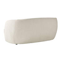 Canapé de sol au design minimaliste moderne, fauteuil d'appoint en laine d'agneau à dossier haut et accoudoirs, canapé de salon, fauteuil individuel de détente