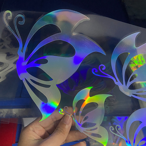 Impression étanche <span class=keywords><strong>papillon</strong></span> Logo réfléchissant carrosserie décoration pare-brise pare-chocs personnalisé découpé transfert décalcomanie vinyle <span class=keywords><strong>voiture</strong></span> autocollants - Product Image 5
