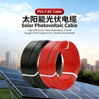 Câble solaire PV1-F résistant aux UV certifié TUV, directement de l'usine, pour centrale photovoltaïque