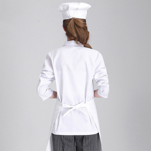 T-shirts <span class=keywords><strong>de</strong></span> haute qualité, uniformes avec logo brodé, chemise <span class=keywords><strong>de</strong></span> travail pour homme, <span class=keywords><strong>veste</strong></span> <span class=keywords><strong>de</strong></span> <span class=keywords><strong>chef</strong></span> unisexe, <span class=keywords><strong>veste</strong></span> <span class=keywords><strong>de</strong></span> <span class=keywords><strong>chef</strong></span> à manches longues pour homme - Product Image 3