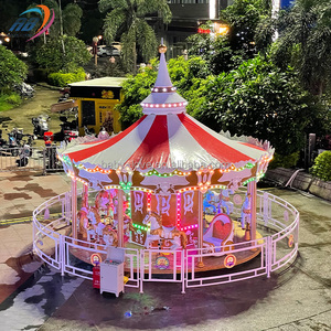 Manèges de type carrousel rotatif électriques, anciens, de style <span class=keywords><strong>royal</strong></span>, pour enfants, d'extérieur, magnifiques et attrayants, à vendre - Product Image 1