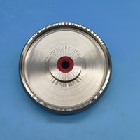 Meules de ponçage convexes électroplaquées diamantées de haute qualité pour pierres précieuses et aluminium 46 # -3000 #   Grit