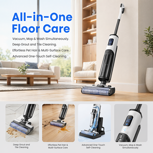 PGT803 Pro Wet Dry <b>Floor</b> Washer 3-in-1 Vacuum <b>Mop</b> Self-Cleaning Dual Tanks Pet Hair - Product Image 6