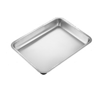 Assiettes carrées jetables Yolecen à fond plat de 0,3-0,5 mm d'épaisseur pour restauration rapide/dîner/barbecue