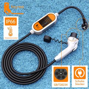 Cargador Solar para Vehículos Eléctricos Monofásico Feyree de 3.5 kw 16A con Enchufe Tipo 2, Cargador Portátil para Coche Eléctrico en Estado Nuevo - Product Image 4