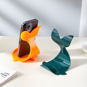 Creative <b>Desktop</b> Whale Mobile Phone <b>Stand</b> Portable Universal Plastic Holder For Desk Use Lazy Person Multi Functional Ornament - Product Image 3