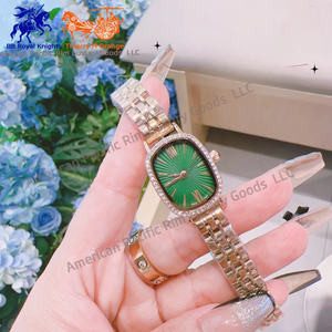 Montre pour femme BVGRI, nouvelle mode, luxe, quartz, élégante, en acier inoxydable, montre de bureau avec boucle papillon exquise, boîtier carré - Product Image 3