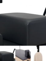 Máquina de Pilates Multifuncional Cadillac Reformer MJD W25 con Estructura de Roble Macizo para Ejercicios Corporales