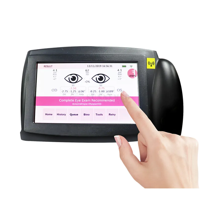 SY-V800 ऑप्टिकल उपकरण मौके पोर्टेबल दृष्टि Screener ऑटो Refractor दृष्टि Screener कीमत