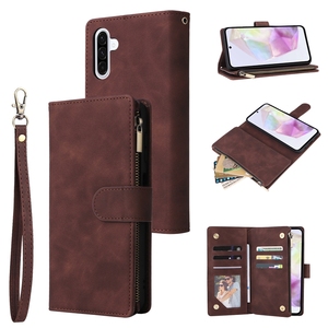 Étui portefeuille multifonctionnel en cuir pour Samsung <span class=keywords><strong>Galaxy</strong></span> S25 Plus A56 A26 5G A06 A16 5G A55 A35 A25 A15 Cover Pouch - Product Image 2