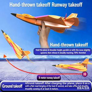 New Rc Plane Remote Control Aircraft RC Glider <b>Model</b> Epo Fixed Wing <b>Foam</b> Drone Aircraft <b>Model</b> Fighter Toy Gift - Product Image 3