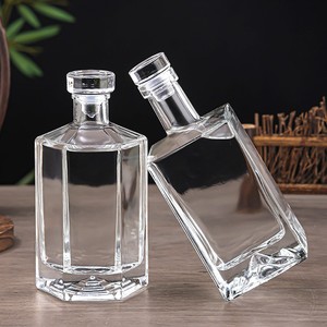 500ml Compra Vacío Personalizado Lujo Licor Whisky Ron Gin Vodka Alcohol Cognac Agave <span class=keywords><strong>Mescal</strong></span> Tequila Botella de vidrio - Product Image 6
