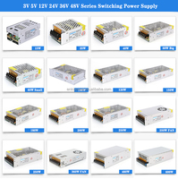 SMPS 5V 12V 24V 36V 48V AC à DC Alimentation à découpage 2A 3A 5A 10A 15A 20A 30A 40A 50A Avec CE pour Bande LED Industrielle