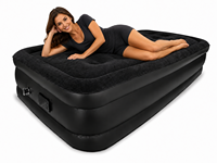 Matelas Gonflable avec Pompe Électrique Intégrée – Lit Gonflable Confortable pour Camping, Maison et Invités