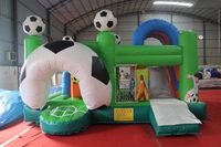 Château gonflable WINSUN de haute qualité en PVC ignifuge, imperméable et certifié CE pour les fêtes en plein air pour enfants