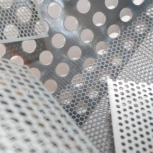 耐久性と汎用性に優れたビジネスアプリケーション向けプラスチックの穴あきシート正方形の穴