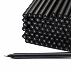 Lápiz de Grafito Negro de Madera Natural OEM de Alta Calidad, No Tóxico, con Logotipo Personalizado para Estudiantes Escolares, <span class=keywords><strong>Dibujo</strong></span> Artístico y Bocetos - Product Image 2