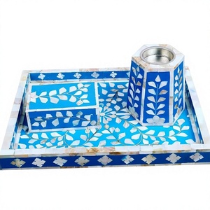 Luminous Pearl Handmade Mabkhara Burner Exquisite Shell Inlay Decorative Incense Holder for <b>Home</b> Mosque and Festive Gift Hampers - Product Image 1